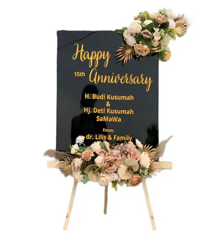 Papan Bunga Akrilik Kebon Pala